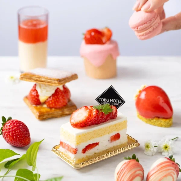 【苺スイーツご案内】アフタヌーンティー、パフェ等