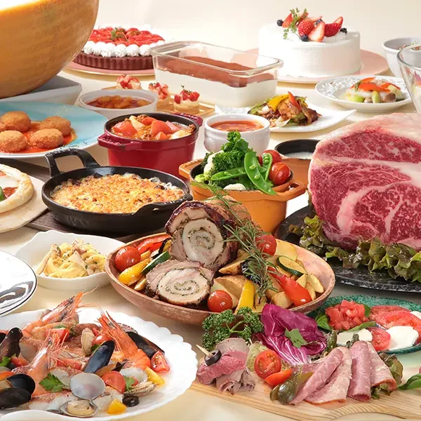 イタリアンディナーブッフェ3月1日(日)~5月31日(日)※5/2~5/6の期間中は開催しておりません。